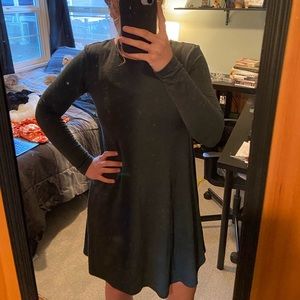 Long sleeve t-shirt dress
